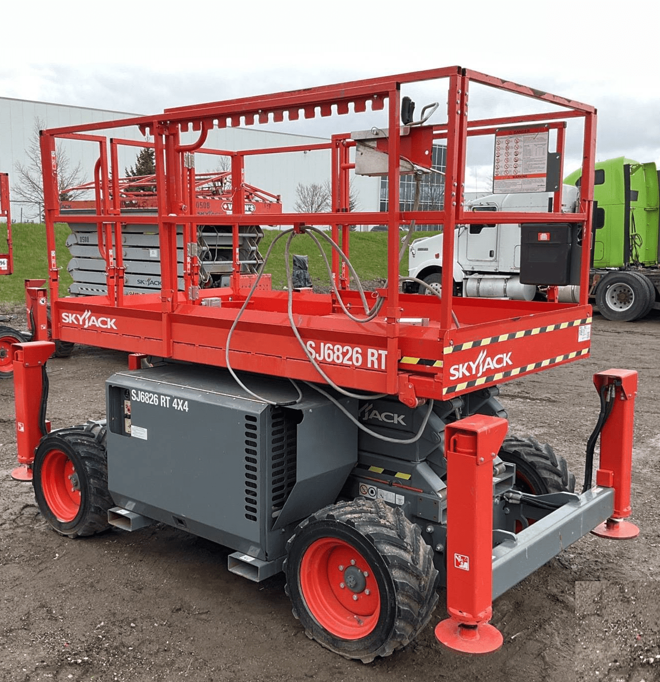2007 Skyjack SJ6826RT Scissor Lift for sale LL69031 Lyon Lifts