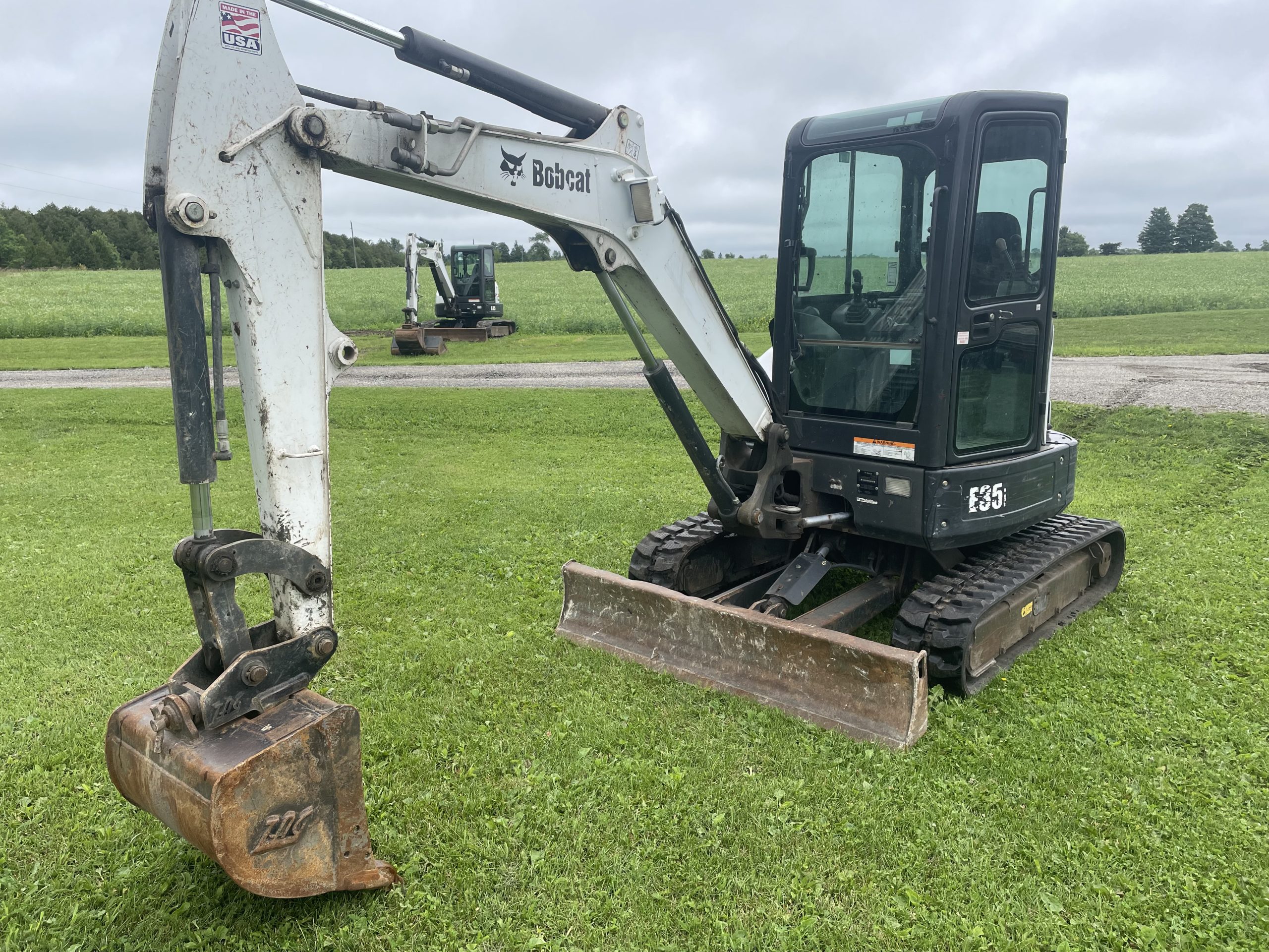 Used 2017 Bobcat E35I Mini excavator for sale in Ontario - LL69097