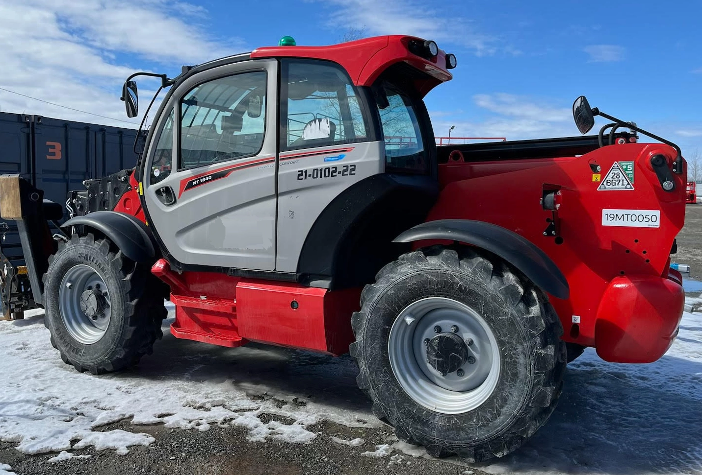 Used 2021 Manitou MT1840 Telehandler for sale in Quebec - LL69158NI