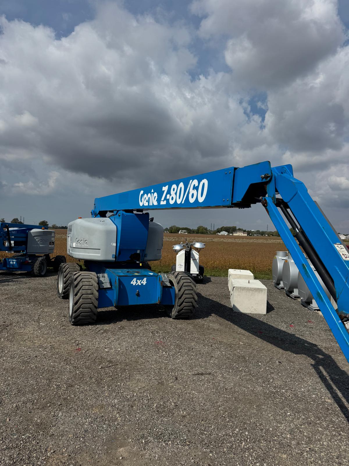 Used 2014 Genie Z80/60 Articulating Boom Lift for sale in Quebec - LL69384