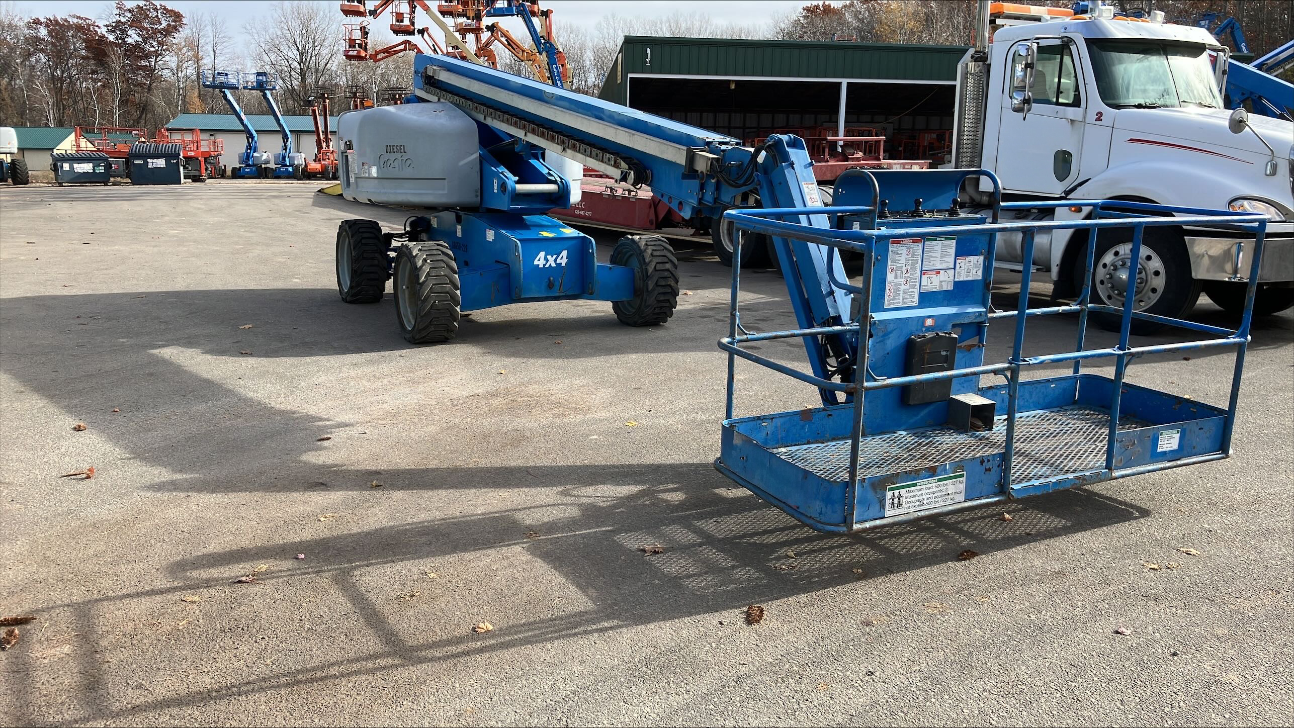 Used 2008 Genie S65 Telescopic Boom Lift for sale in Milwaukee, WI / FOB Wisconsin - LL26-066