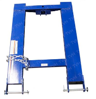 Frame style base hook attachment fits 42 inch forks, Lyon Lifts