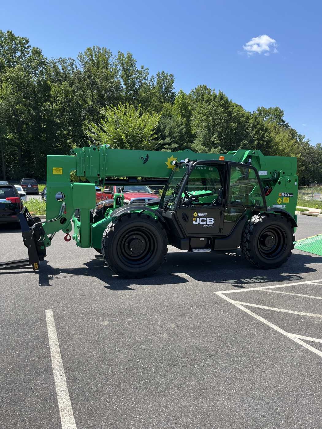 Used 2017 JCB 510-56 Telehandler for sale in Annapolis, MD / FOB Maryland - LL27-021